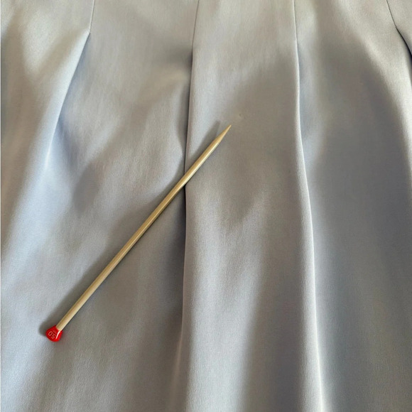 Jones New York Blue Knee-Length Pleated Skirt - Picture 7 of 10